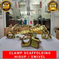 Scaffolding Clamp 1.5 " Swivel/Hidup-Clamp Steger-klem Pipa Perancah