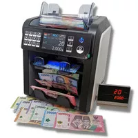Mesin Hitung & Deteksi Uang (Rupiah & Valas) 2 Pocket CashTek ST-8295