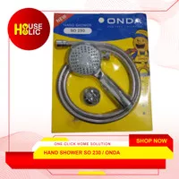 ONDA Hand Shower Flexible SO-230 / Shower Mandi + Selang SO 230