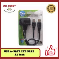 Usb 2.0 to Sata Cable Hardisk Drive 2.5inch Converter Support 2Tb