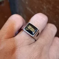 cincin batu yaman,batu akik asli,cincin batu akik natural yaman wulung