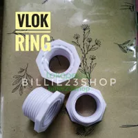 Vlok Ring 1/2 x 3/4/Sambungan Kran Air/PVC/Kran Air