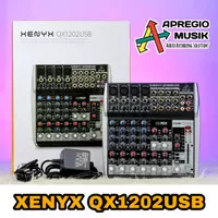 BEHRINGER XENYX QX1202USB QX 1202 USB Mixer and Recording