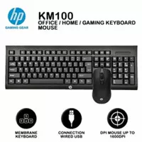 Keyboard HP KM 100 combo Keyboard & Mouse gaming