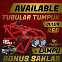 Tubular Crashbar Tumpuk Vixion New & Old