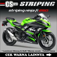 STRIPING NINJA FI OLD /STIKER VARIASI DECAL KAWASAKI NINJA 250 FI LAMA