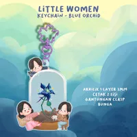 Little Women / Little Woman Keychain Sticker