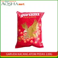 GARUDA KACANG ATOM PEDAS COATED PEANUTS HOT SPICY 220G