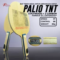 Kayu Bat Tenis Meja Pingpong Palio TNT 2 Carbon OFF+ Offensive ST