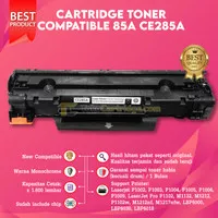 Cartridge Toner HP 85A CE285A Printer Laserjet P1102 M1214nfh M1216nfh