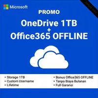 OneDrive (Cloud Storage) 1TB Lifetime