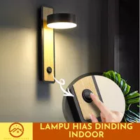 Lampu Hias Dinding Tempel LED Dekorasi Rumah Indoor Minimalis Modern