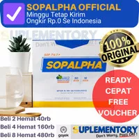 SOP Alpha Asli Original Bio boost Sopalpha 18 sachet Apple Stem Cell