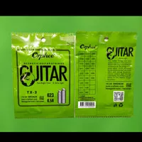 Senar Orphee akustik gitar strings 023 TX3 senar acoustic TX 3