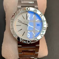 Ready Jam Tangan Bvlgari Steel Automatic 38 mm