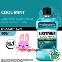 Listerine COOL MINT 500mL antiseptic mouth wash kumur mulut