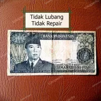 UANG KUNO 500 Rupiah Soekarno 1960 Asli