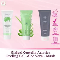 GIRLPAL Centella Asiatica Peeling Gel - Aloe Vera Gel - CHARCOAL 100GR