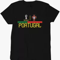 Kaos Fifa world cup 2022 qatar Piala Dunia - Kaos Bola Negara Portugal