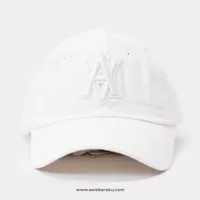ADLV X Lisa A Logo Emblem Patch White Cap (100% Authentic)