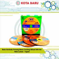 Batu Gerinda Potong Mata Cutting Wheel WD 4in 105x1,2mm - Tajam