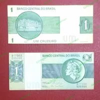 Uang 1 Cruzeiro Brasil.