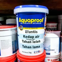 Cat Aquaproof 1 kg / pelapis anti bocor tembok dinding atap aqua proof