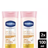 Vaseline Healthy Bright Sun + Pollution Protection Spf24 100Ml - Isi 2