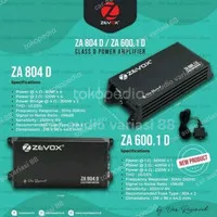 Power Amplifier Zevox ZA600.1D ZA 600.1 D Monoblock by Vox Research