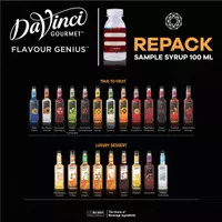 Syrup Davinci Variants True To Fruit & Luxury Dessert Repack 100 ml