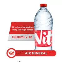 Vit Air Mineral Botol 1500ML x 12