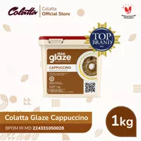 Colatta Glaze Cappucino - Bahan Pelapis Rasa Cappucino 1Kg