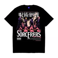 Kaos Pria Kizaru T-Shirt Anime Jujutsu Kaisen SORCERERS