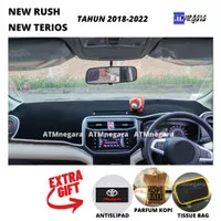 Cover / Karpet Dashboard Mobil New Rush / New Terios - Putih, New Terios