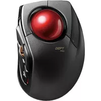 ELECOM Track Ball Mouse "DEFT PRO" Index Finger Operation M-DPT1MRBK