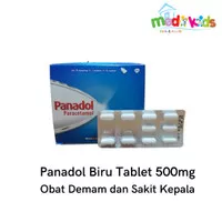 Panadol Biru Paracetamol Tablet 500mg