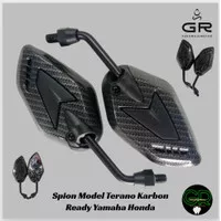 Spion Karbon Model Terano universal semua motor yamaha honda