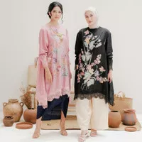 Dress Batik Encim Bahan Semi Sutra