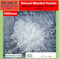 Mentol Kristal 500 gram / Menthol Crystal 500 gram ( Food Grade )