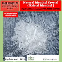 Mentol Kristal 100 gram / Menthol Crystal 100 gram ( Food Grade )