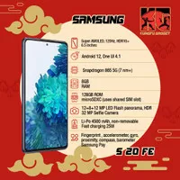 Samsung Galaxy S20 FE 8GB/128GB RAM 8GB ROM 128GB Garansi Resmi SEIN