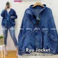 Jacket jeans wanita terbaru ryu jacket modis kekinian trendy new 22/9