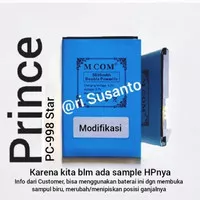 Baterai MCOM for Prince PC998 Star / PC-998 Star Double Power 5000mAh