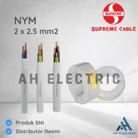 Supreme Kabel NYM 2 x 2.5 mm rol @50M (2x2.5 mm 2x2,5 mm 2x2 mm)