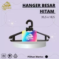 Hanger Besar Hitam Baju / hanger besar hitam / hanger hitam / hanger