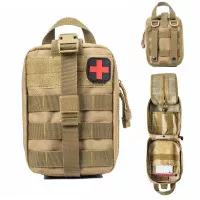 Tas Organizer Medis Obat P3K First Aid Kit Medical Bag Tactical Army