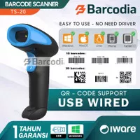 Scanner Barcode USB Wired 2D Iware TS-20 / TS20 / TS 20 QRcode Reader