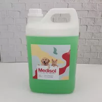 MEDISOL 2 L Shampoo Kucing,Anjing, Kelinci,Anti Fungi,Jamur, Scabies
