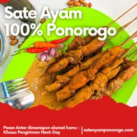 Sate Ayam Ponorogo 100% Asli Ponorogo - Jaminan Uang Kembali