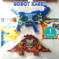 Mainan Robot KASET transform Satuan 1 pc - Robot KASET SATUAN